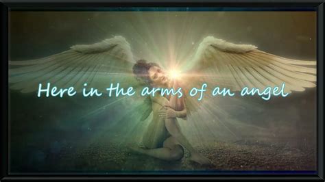 meaning of in the arms of an angel
